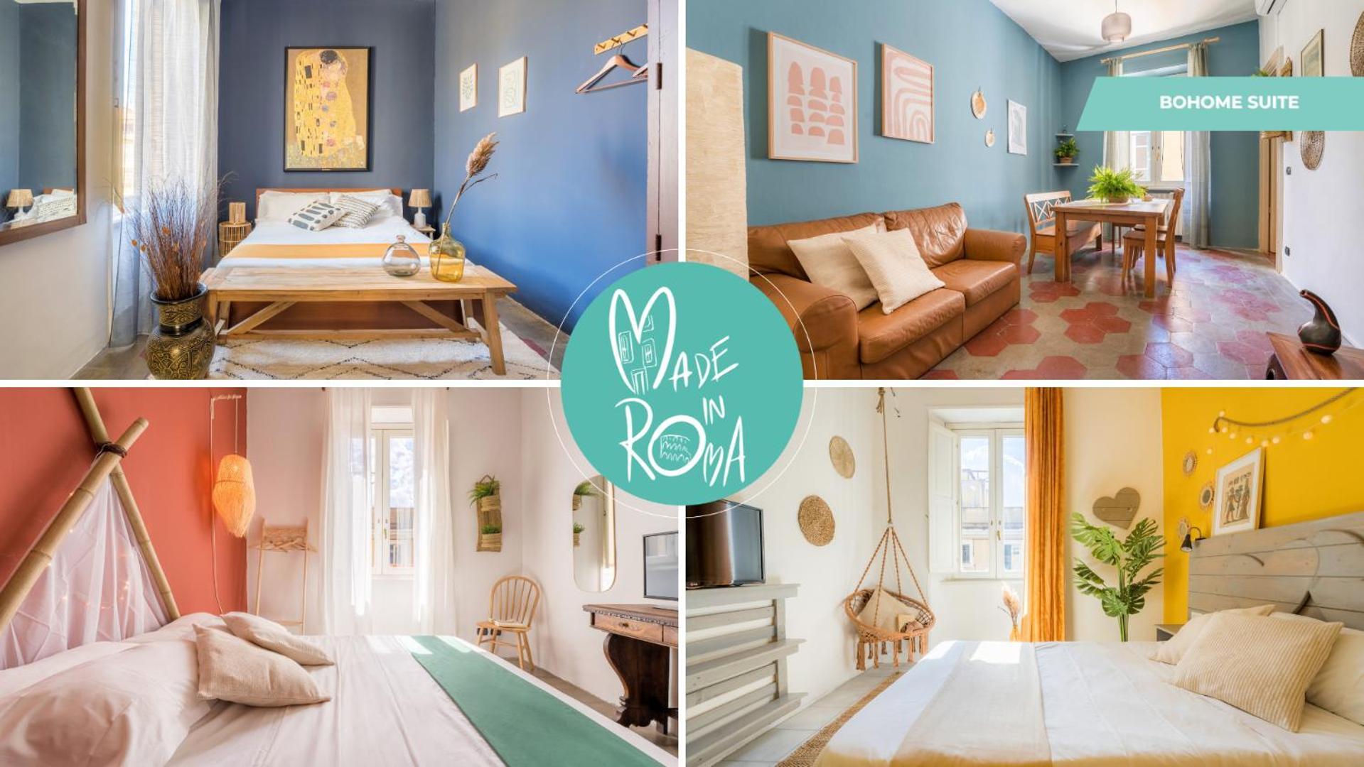 Bohome Suite - Ethnic Apt In The Center Of Rom Eksteriør billede